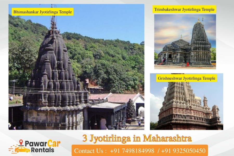 3 Jyotirlinga in Maharashtra Tour Package from Pune